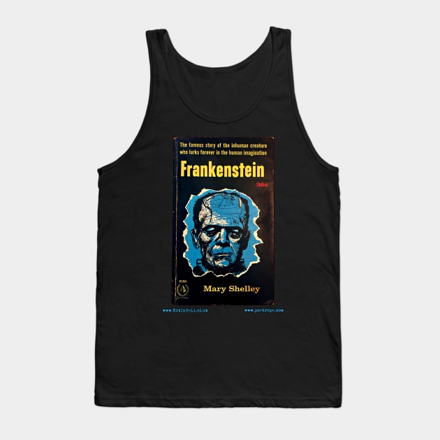 FRANKENSTEIN by Mary Shelley Tank Top by Rot In Hell Club